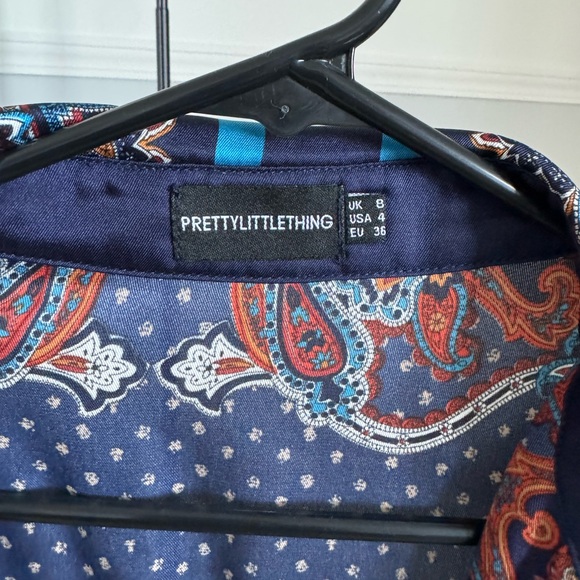 Paisley Long Sleeve Dress - Picture 3 of 3